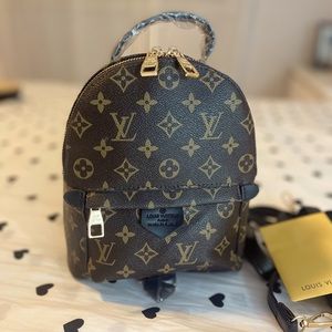 Mini backpack designer look a like.